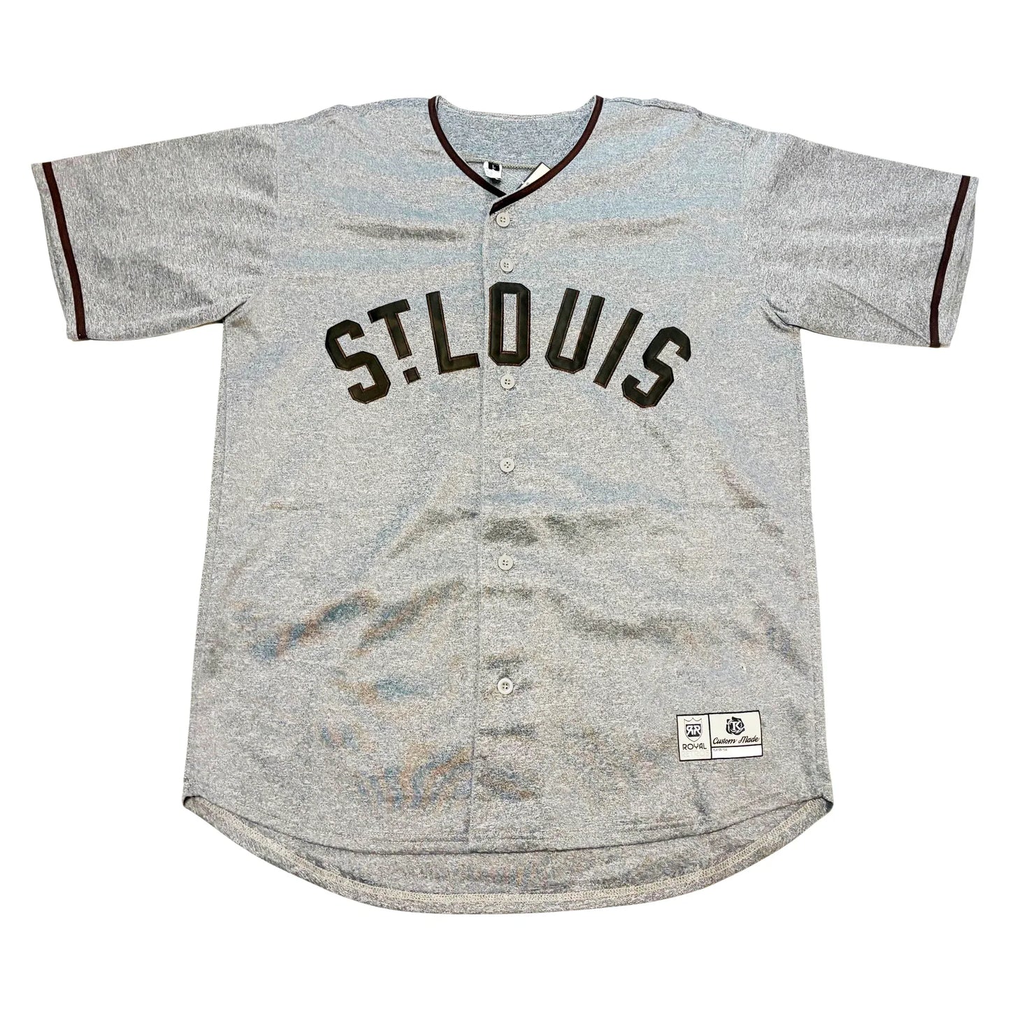 1914 St Louis Browns Jersey - Small / Gray (1914) - Jerseys
