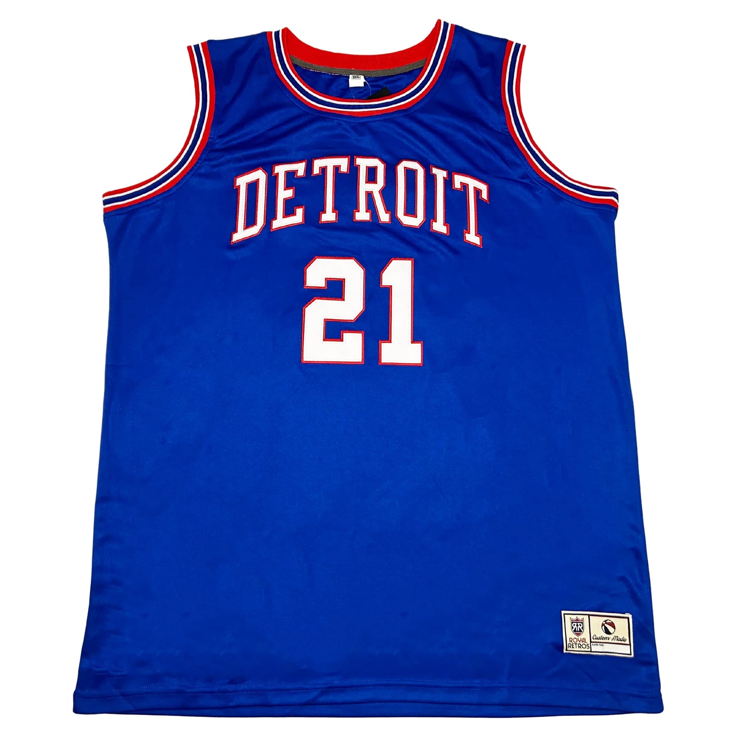 Detroit Basketball Jersey - Small / Blue - Jerseys