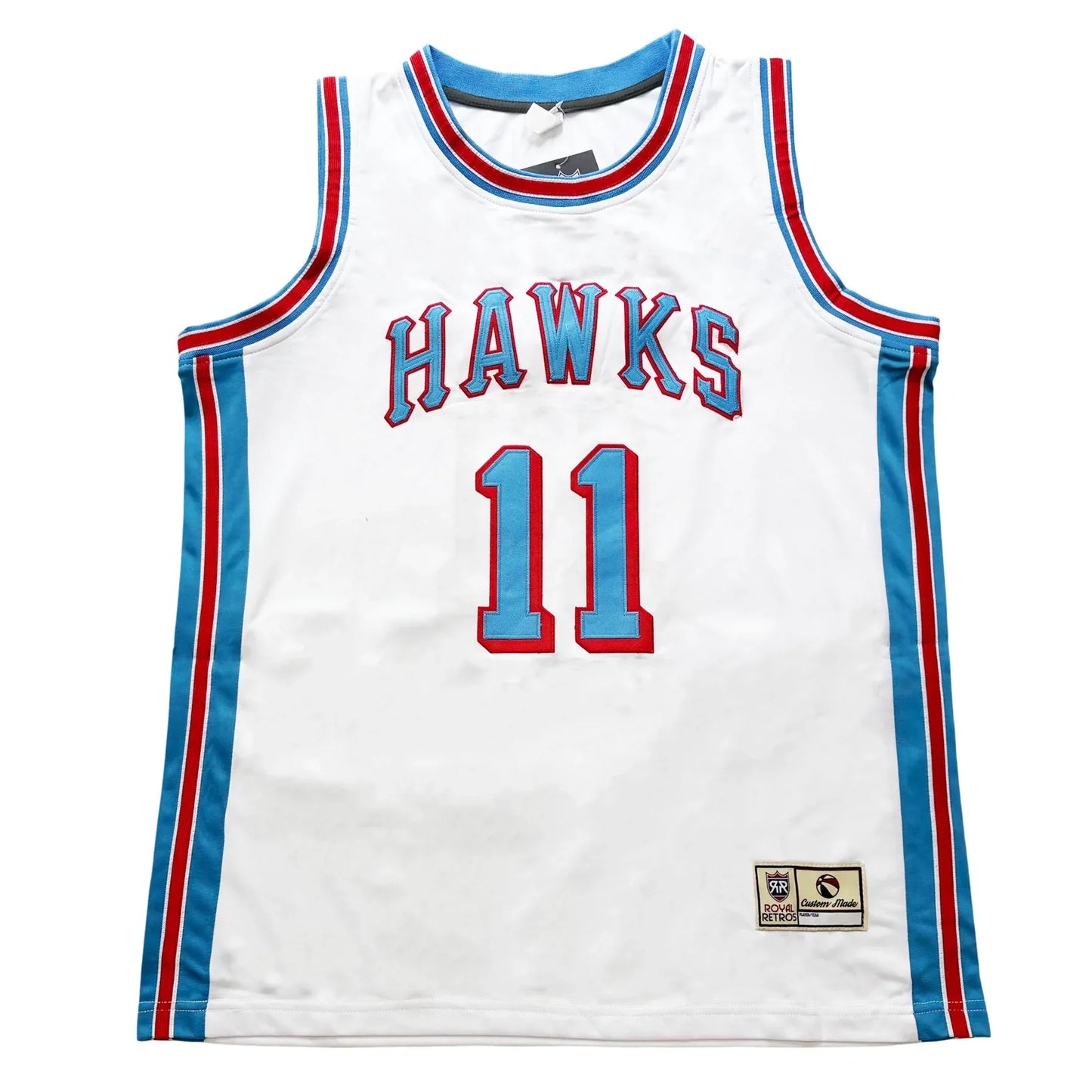1970 St Louis Hawks Jersey - Small / White - Jerseys