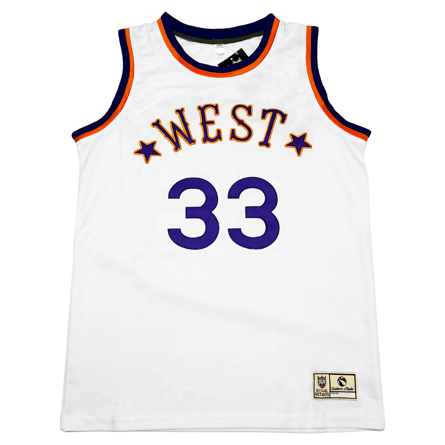 1975 nba west all star jersey kareem abdul jabbar
