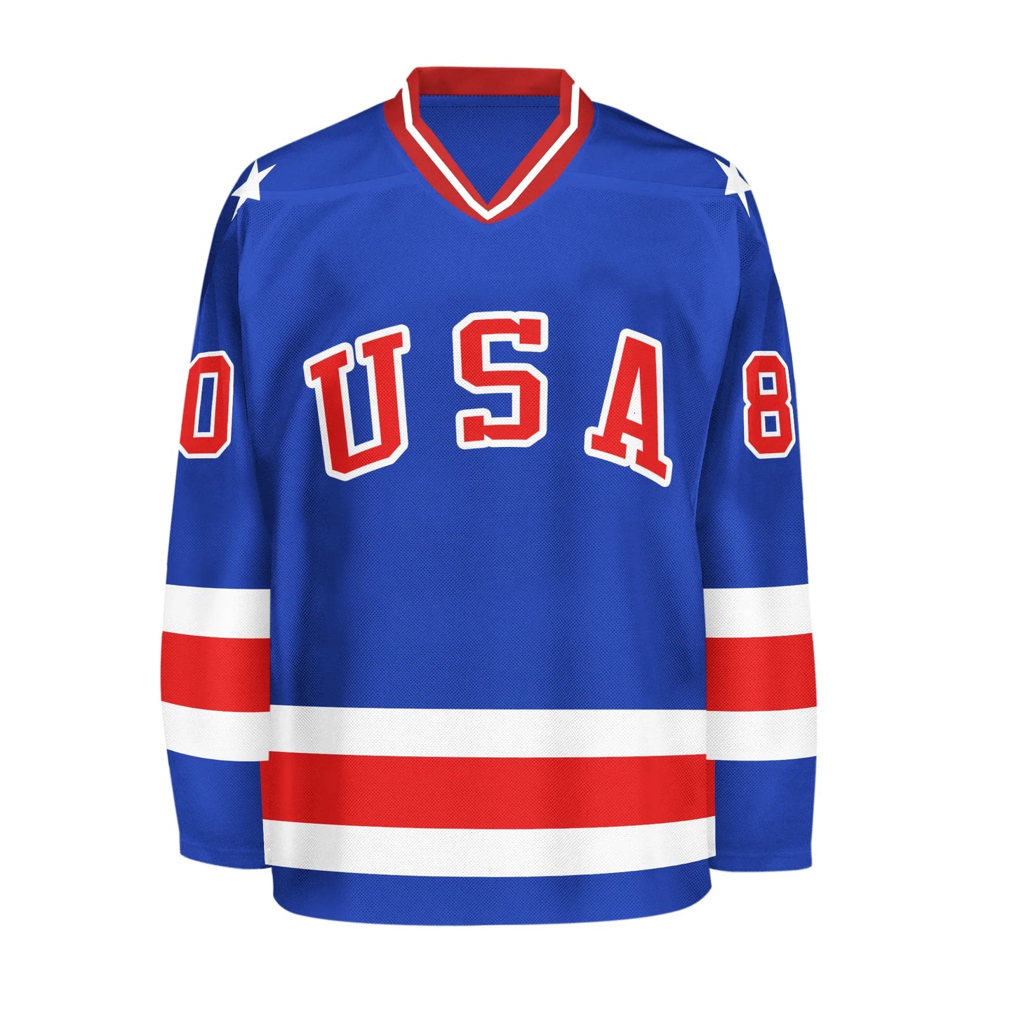 1980 USA Hockey Jersey - XS / Blue - Jerseys