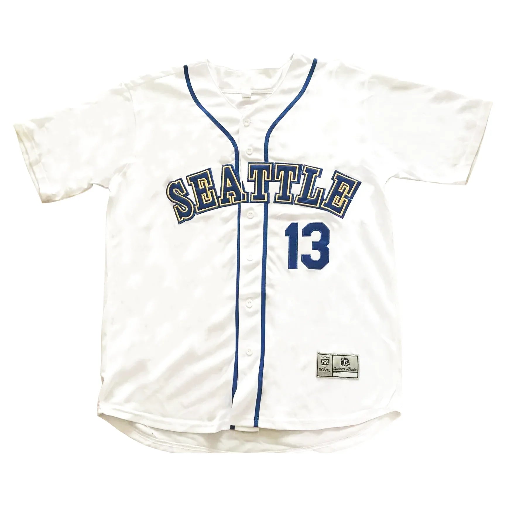 Seattle Baseball Jersey Royal Retros