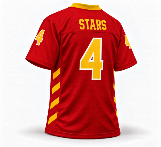 2022-23 Philadelphia Stars USFL jersey red number 4 back