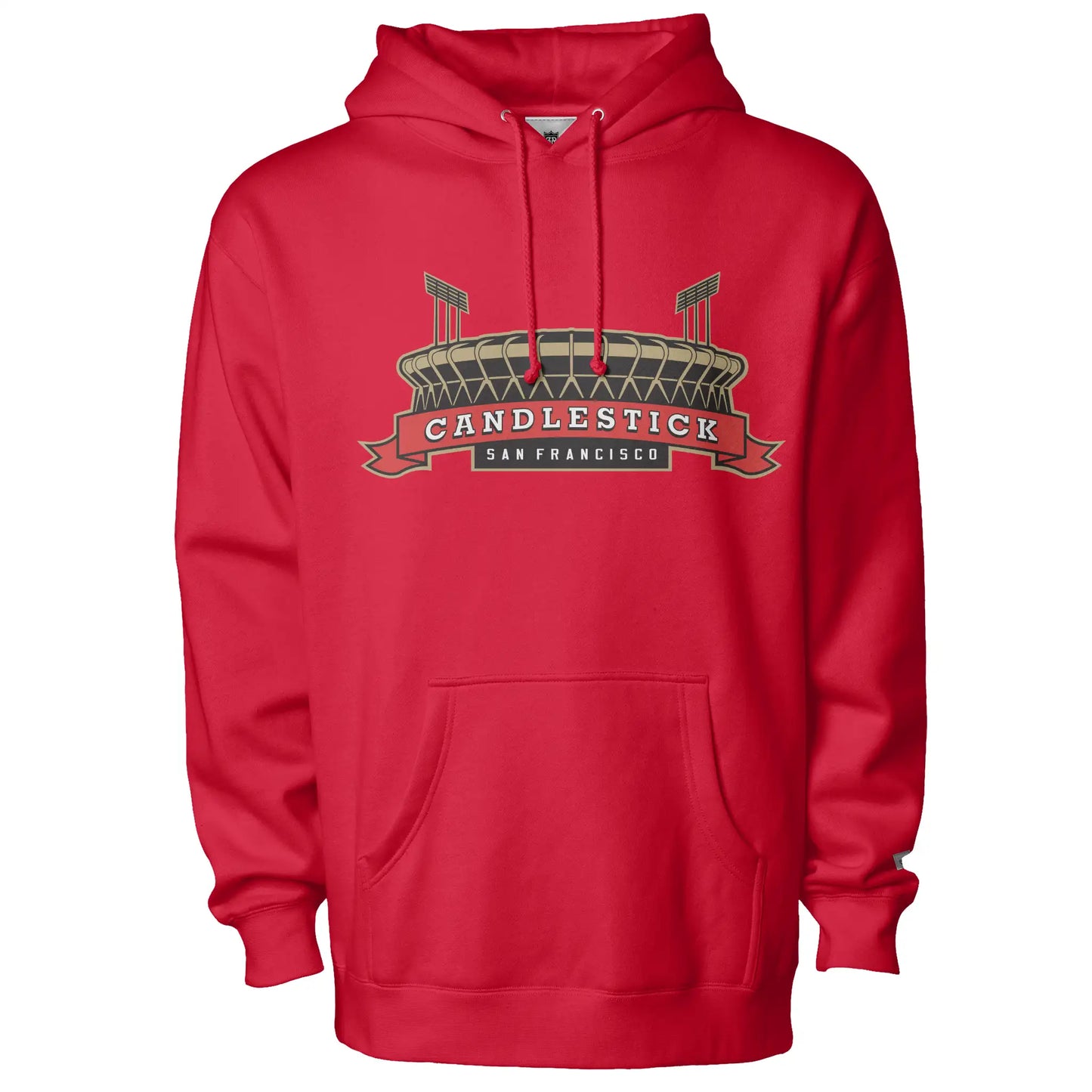 Candlestick Hoodie S / Red Hoodies