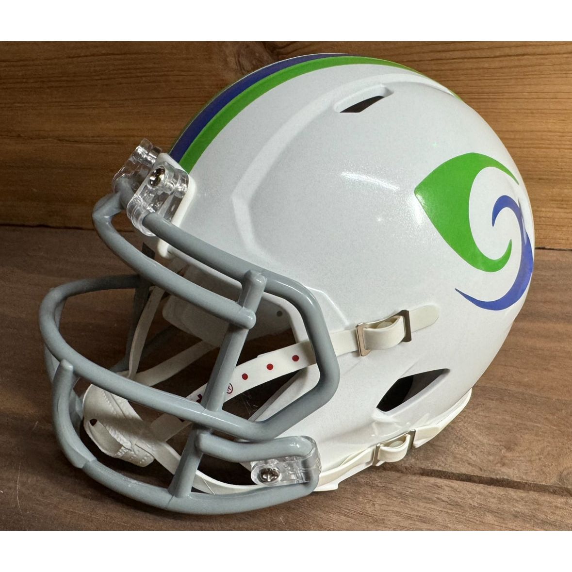 Portland Storm mini-helmet World Football League Royal Retros