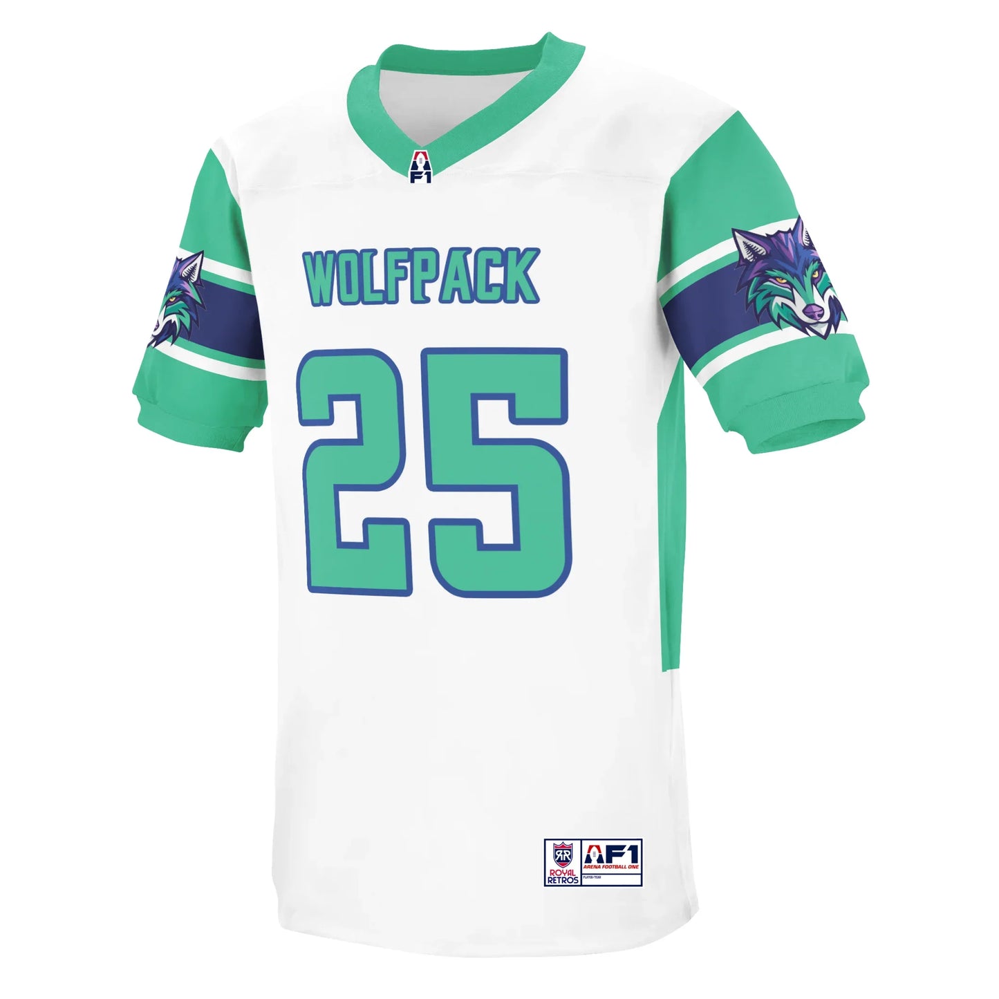 Washington Wolfpack AF1 Jersey - Small / White - Jerseys