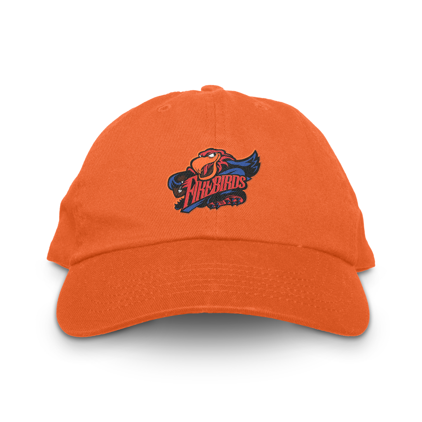 Albany Firebirds Unstructured Hat - Orange / Adjustable - Hats