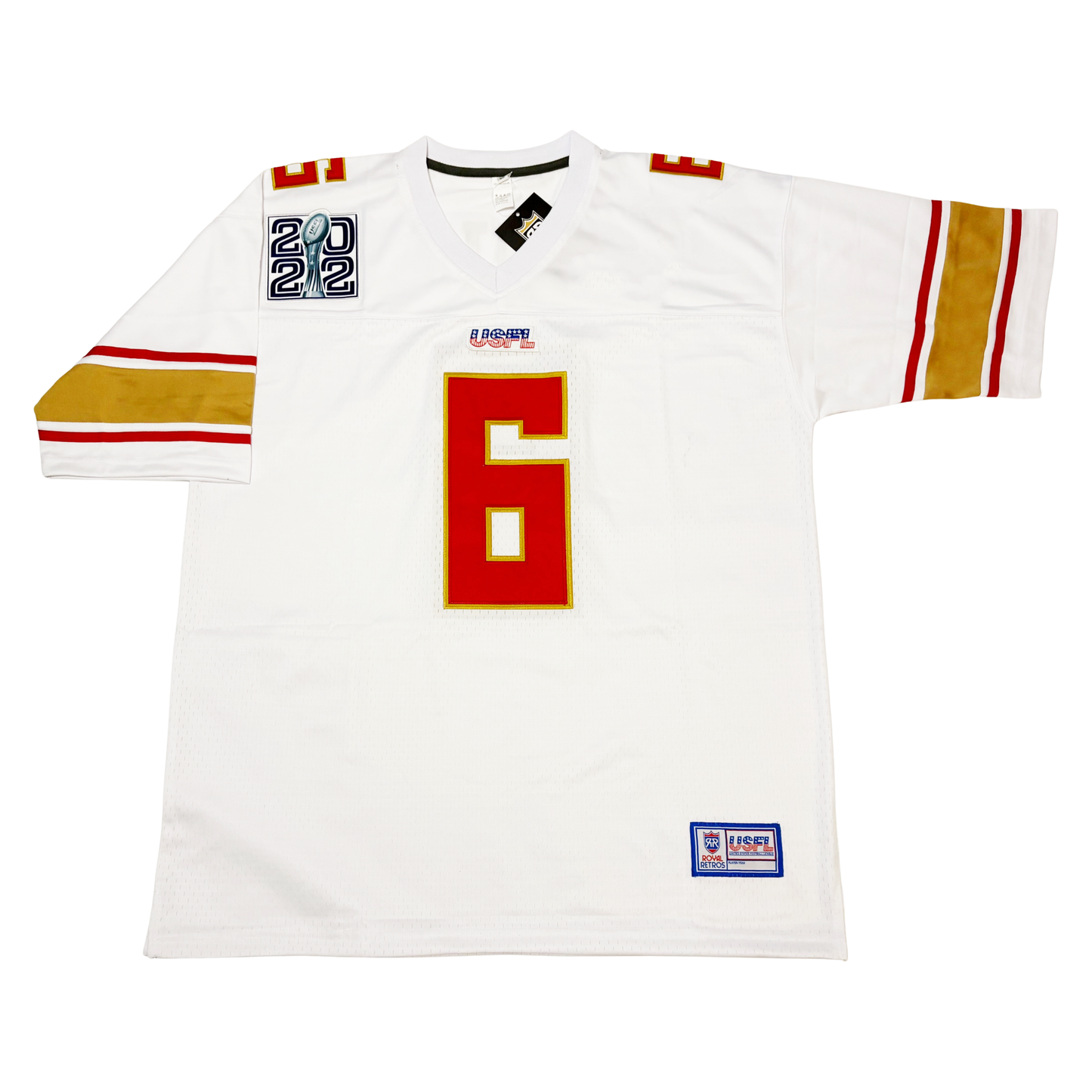 j'mar smith 2022 usfl championship jersey with patch
