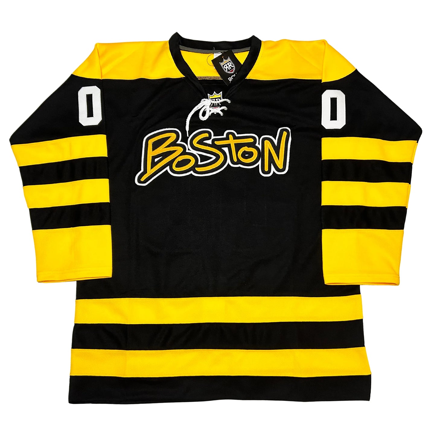 Boots X RR Boston Hockey Jersey - XS / Black - Jerseys