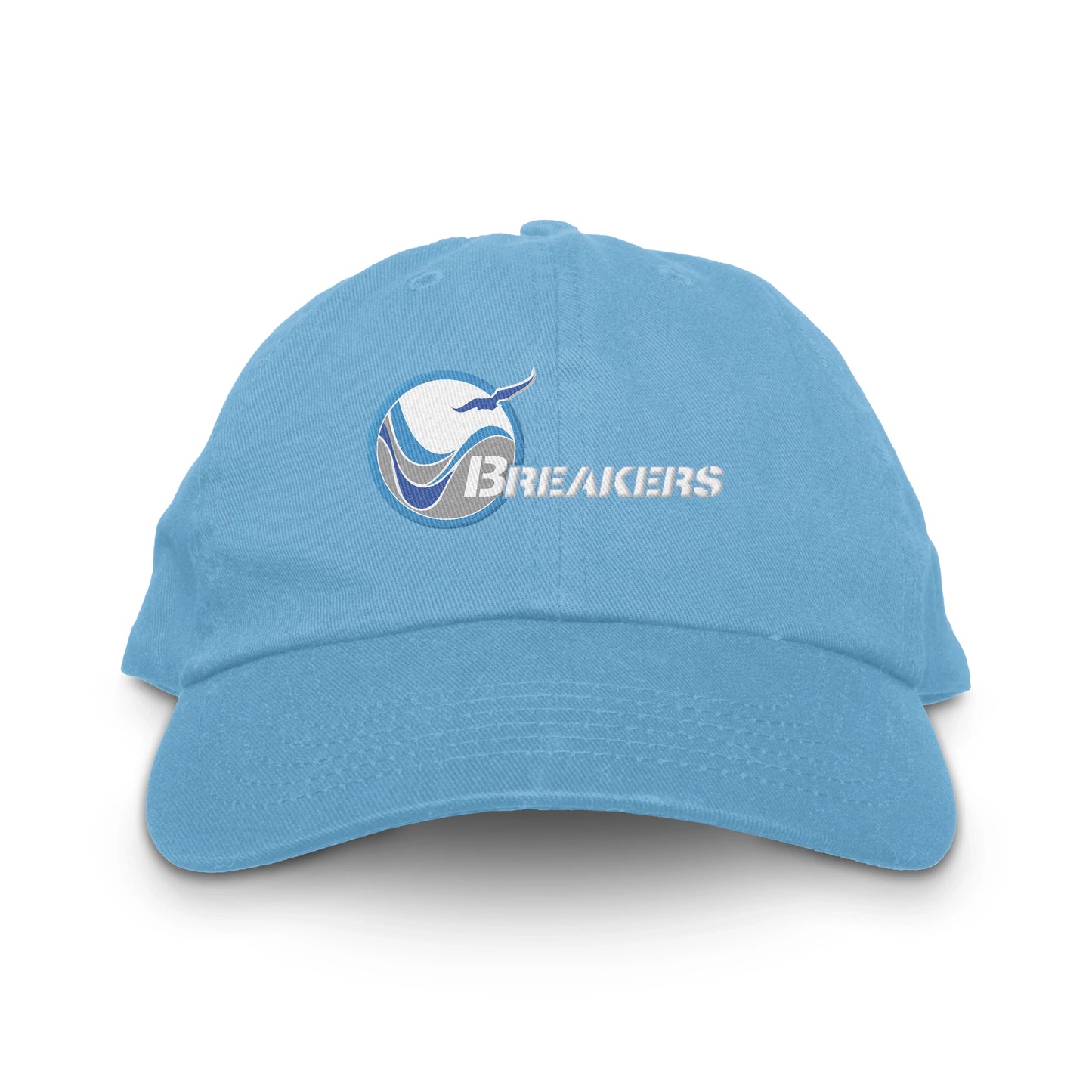 USFL Breakers Breakers Unstructured Hat light blue Royal Retros