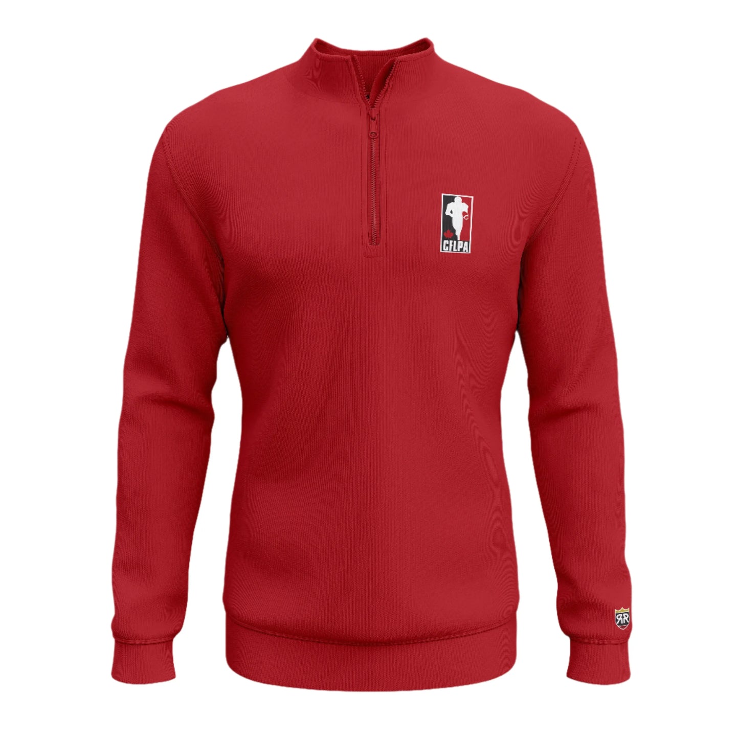 CFLPA Quarter-Zip Sweatshirt - S / Red - Sweatshirts