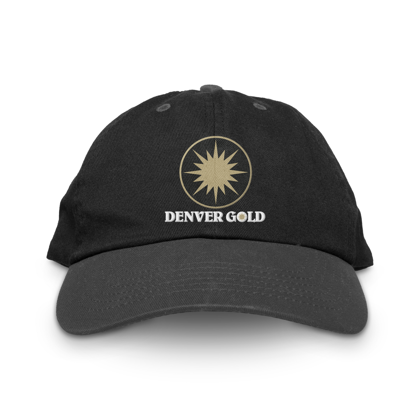Denver Gold Unstructured Hat black Royal Retros