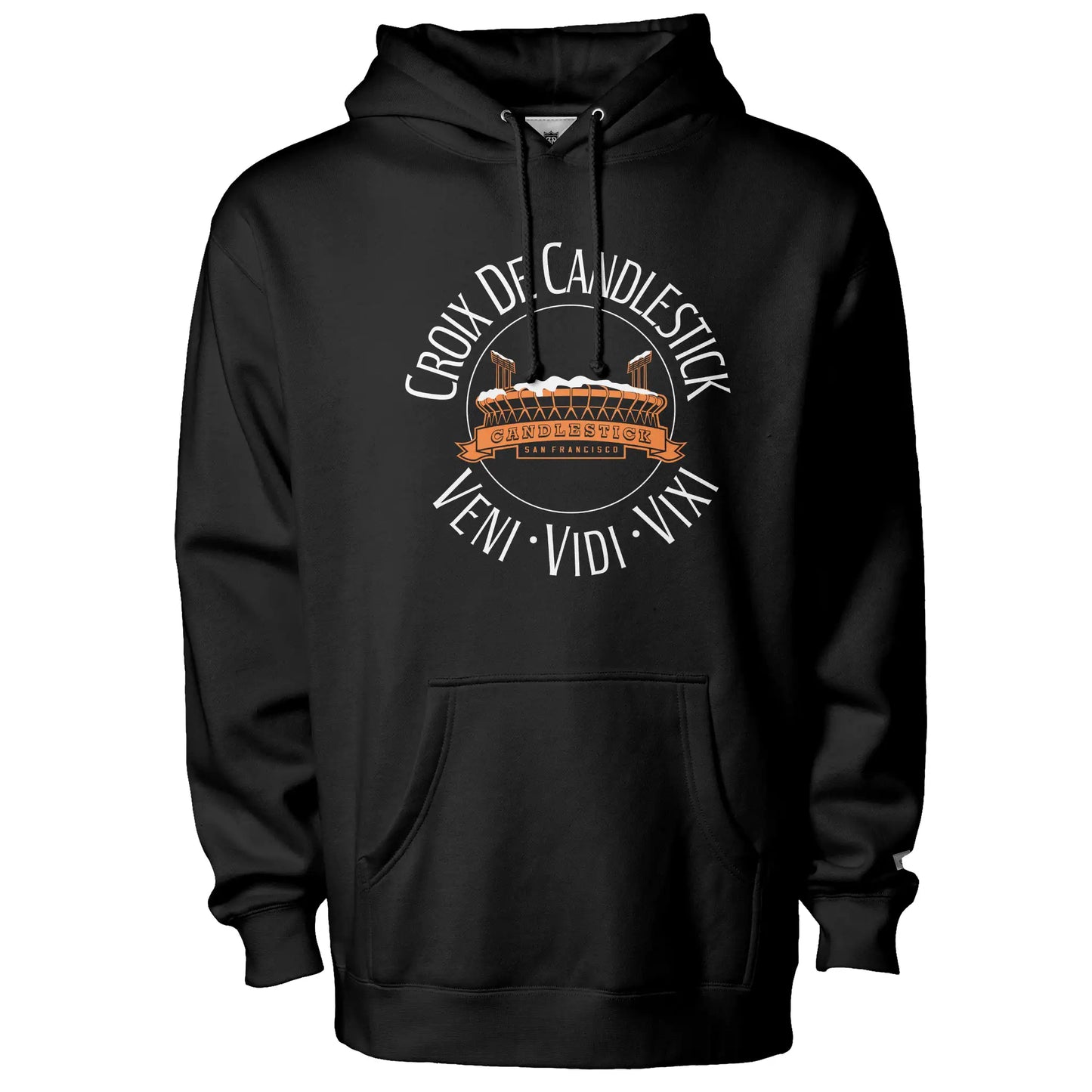 Croix De Candlestick Hoodie - Black / S - Sweatshirts