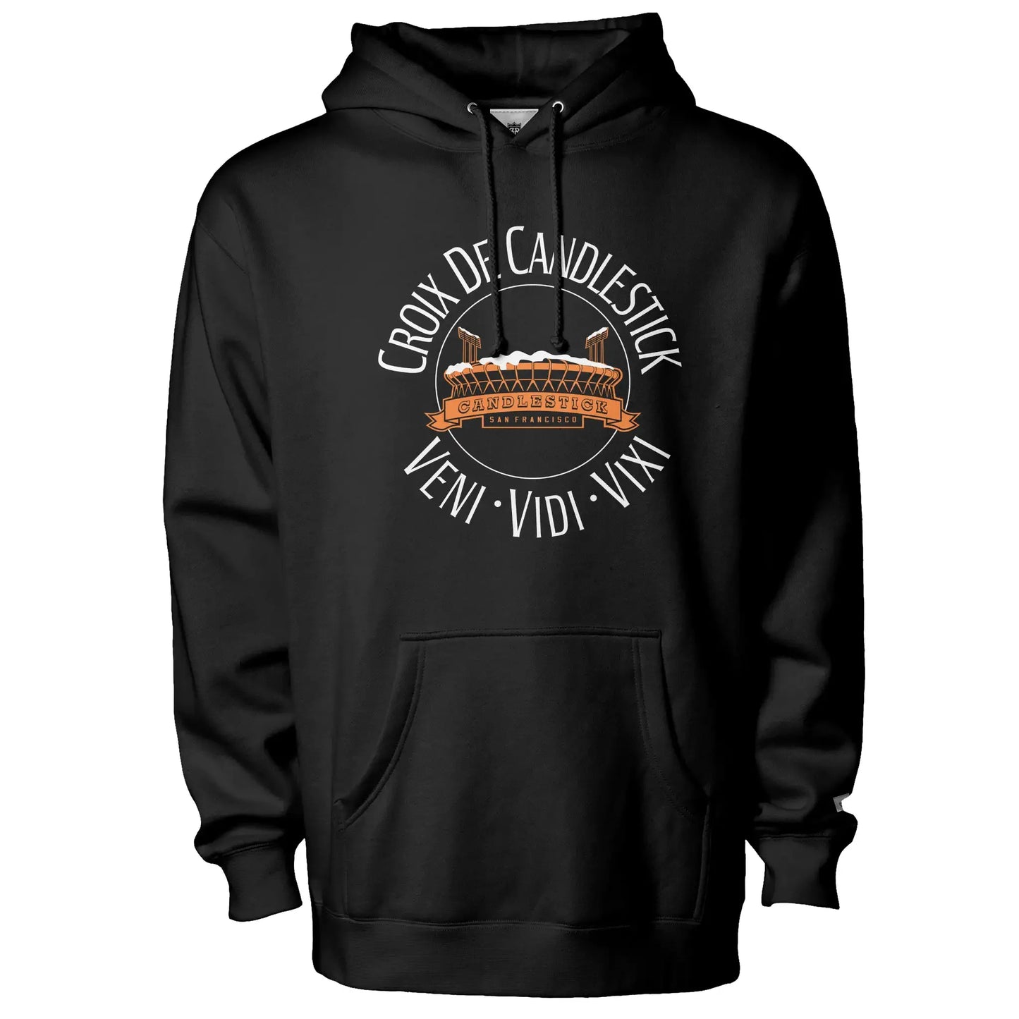 Croix De Candlestick Hoodie - Black / S - Sweatshirts