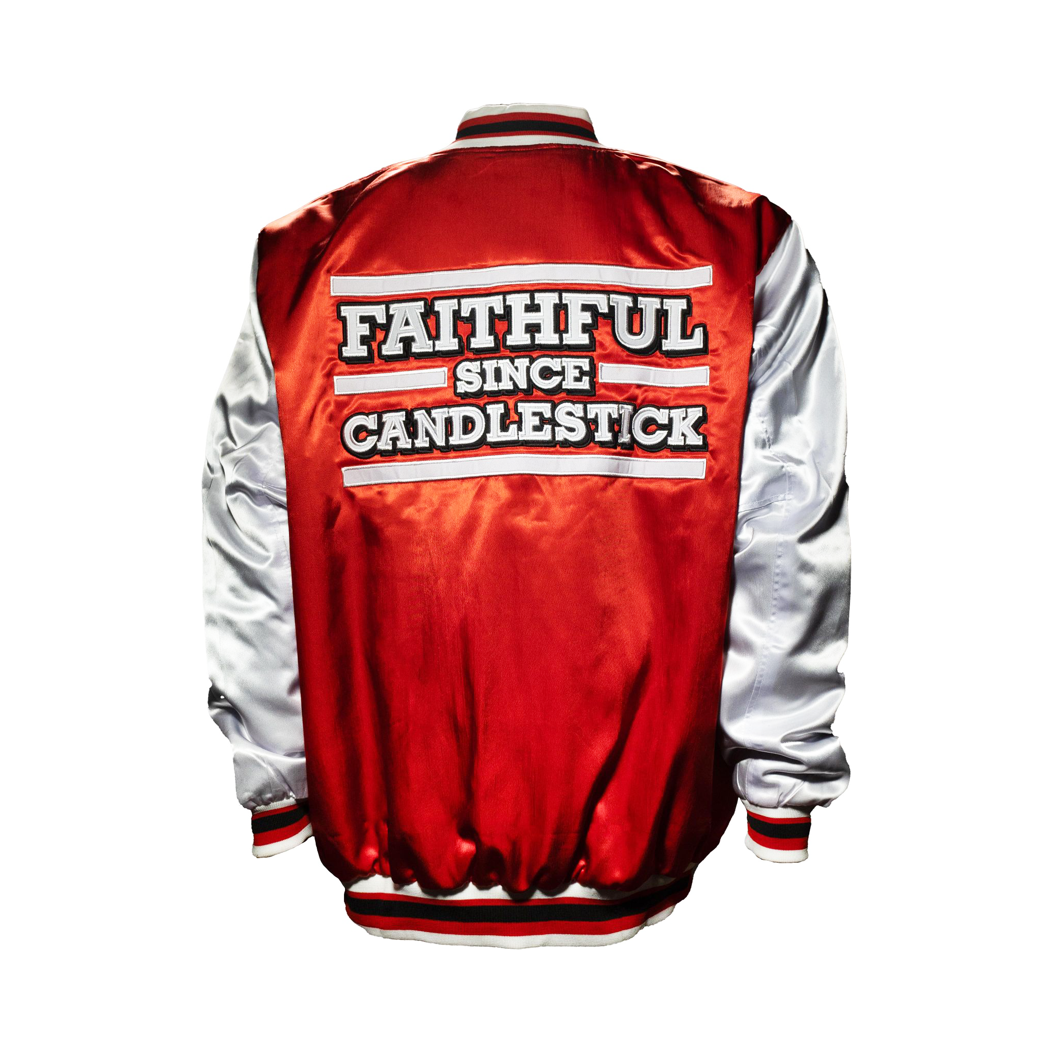 Candlestick Satin Jacket Faithful Since Candlestick Royal Retros