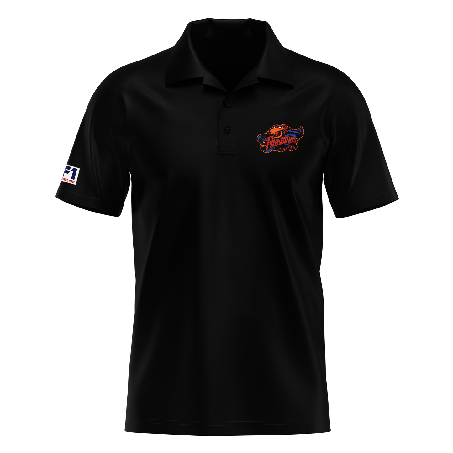 Albany Firebirds Polo - Black / S - Polos