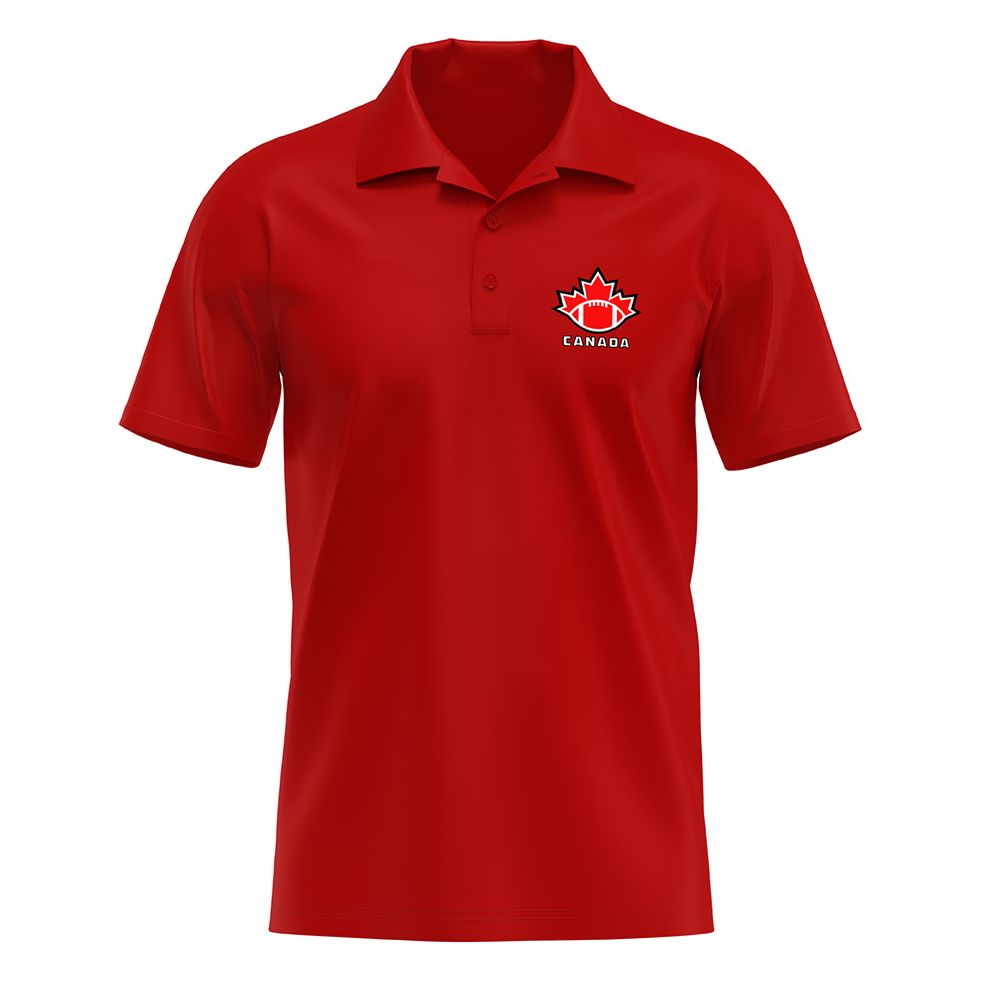 Football Canada Polo - S / Red - Polos