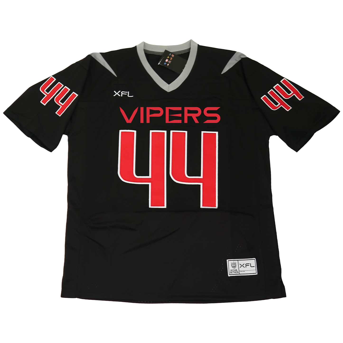 2023 Vegas Vipers XFL Jersey - Small / Black - Jerseys
