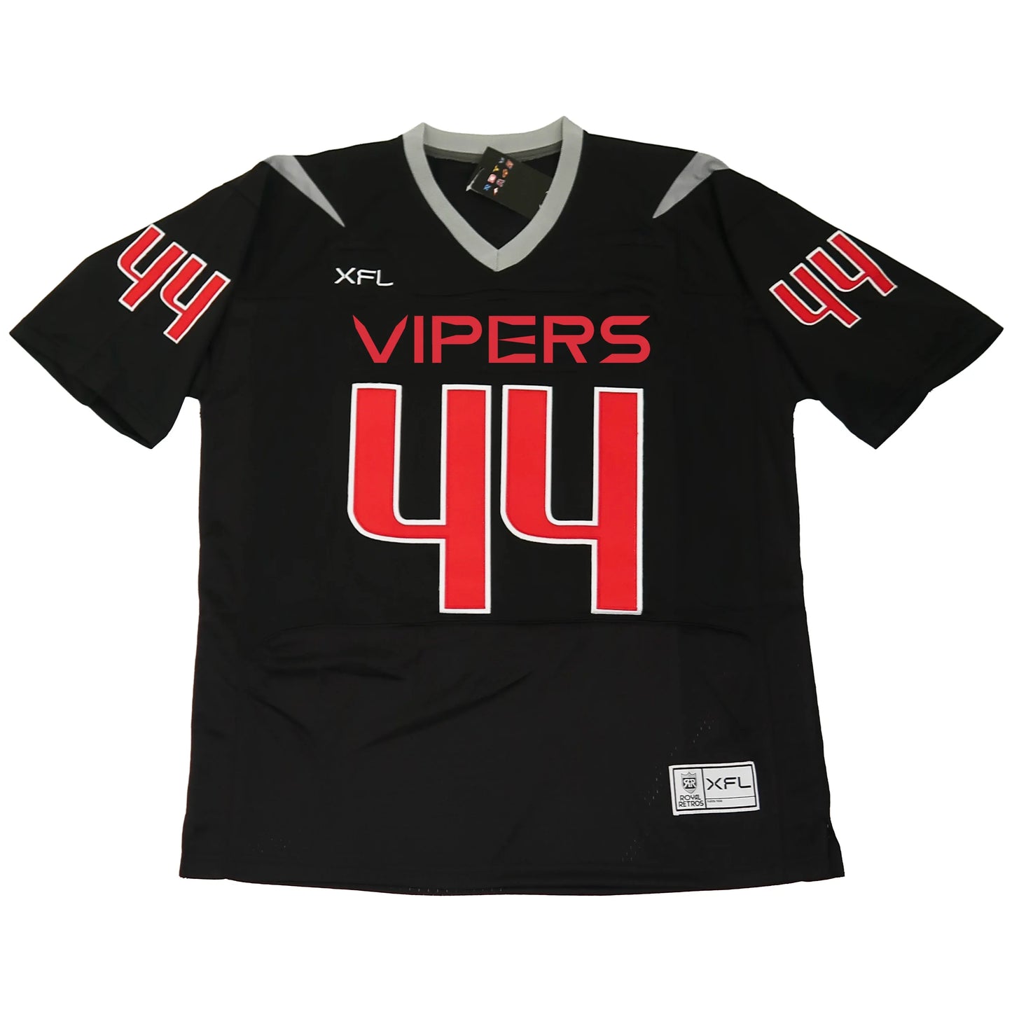 2023 Vegas Vipers XFL Jersey - Small / Black - Jerseys