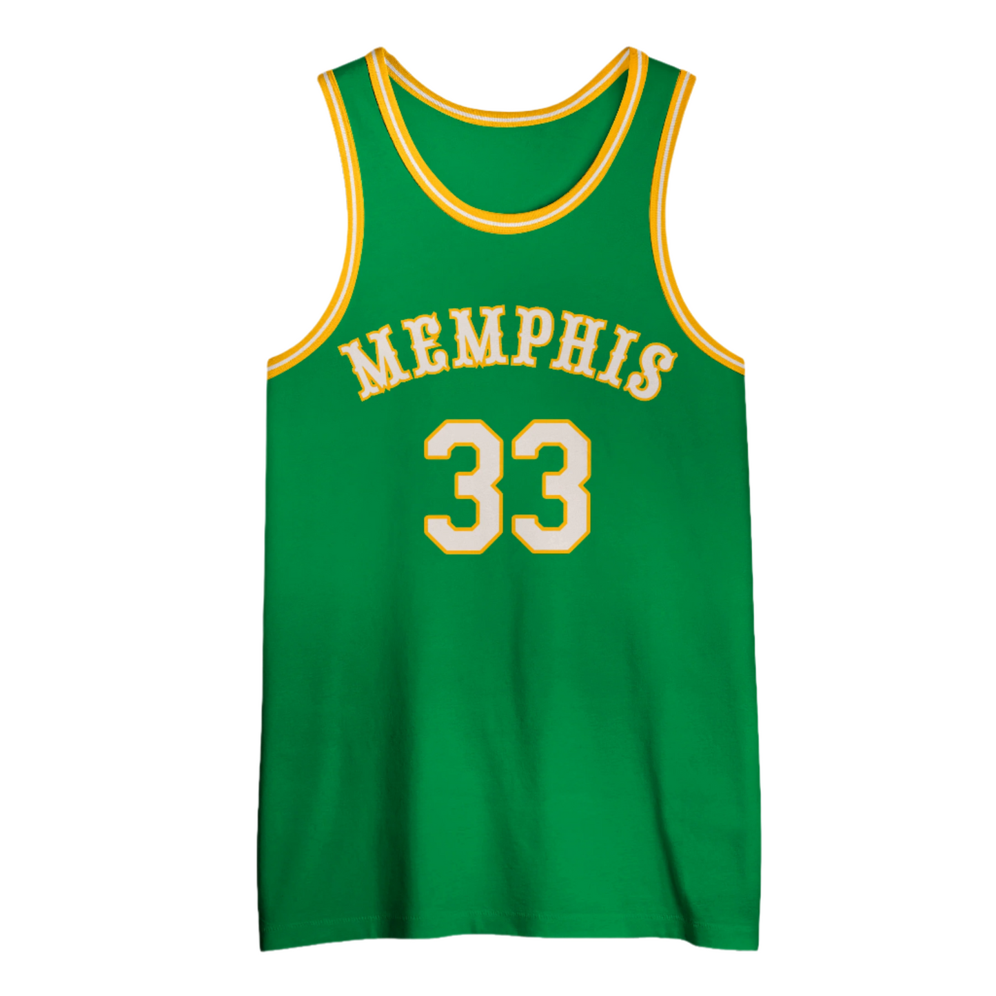 Green Memphis Tams Jersey featuring vibrant design perfect for Memphis pros fans