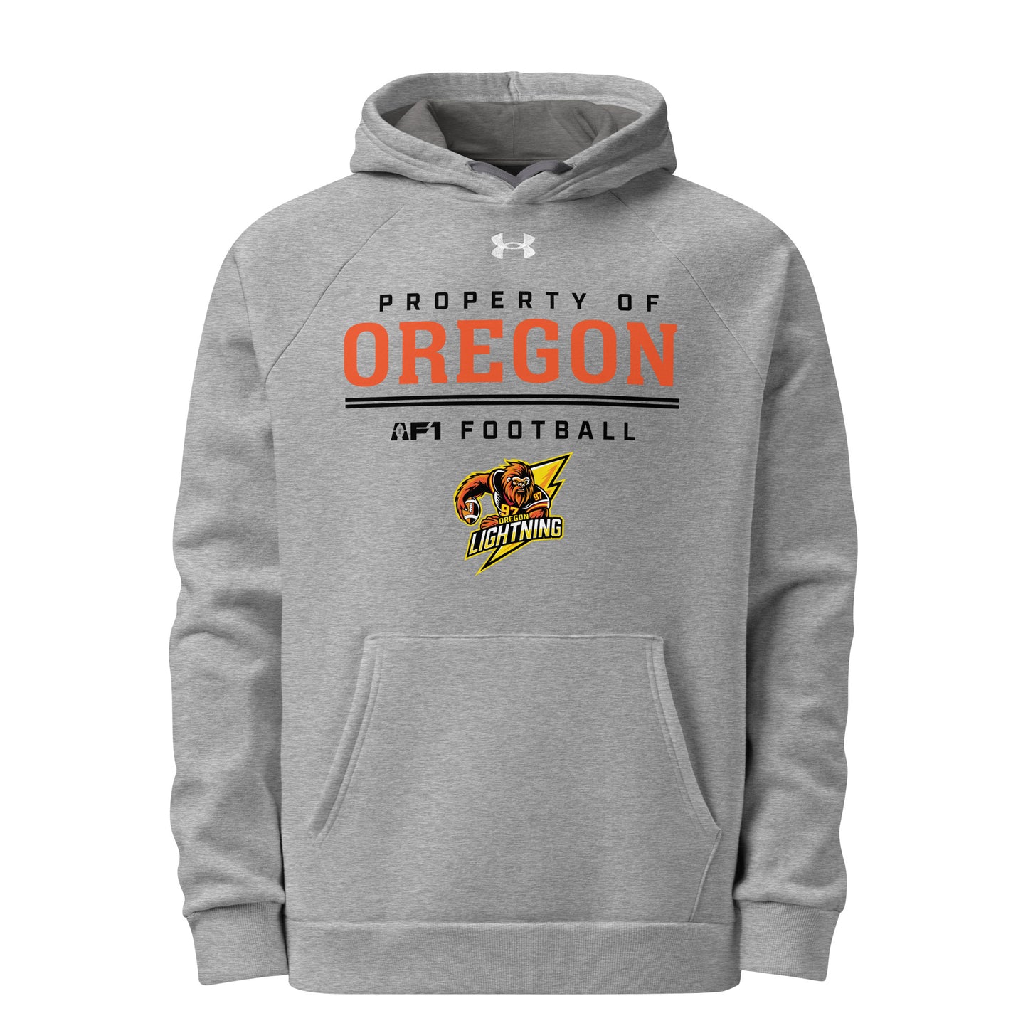 Oregon Lightning On Field Hoodie
