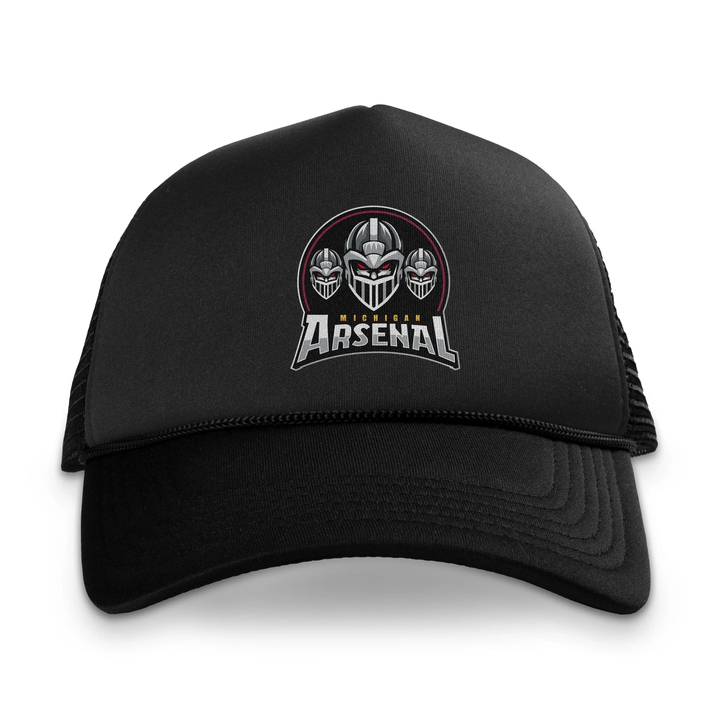 Michigan Arsenal Foam Trucker Hat - Black / One Size - Hats