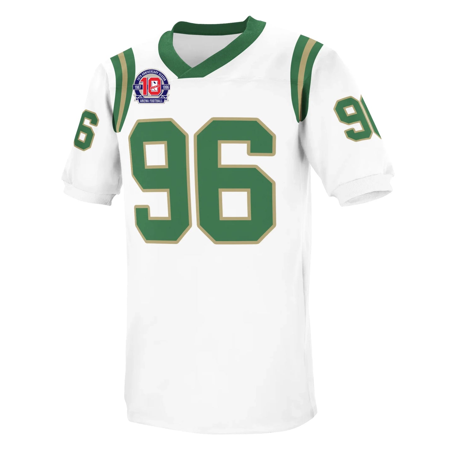 Minnesota Fighting Pike AFL Jersey white Royal Retros