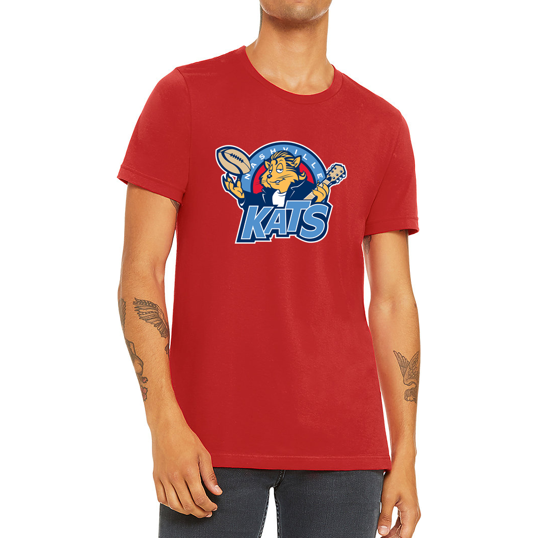 Nashville Kats T-Shirt red Royal Retros