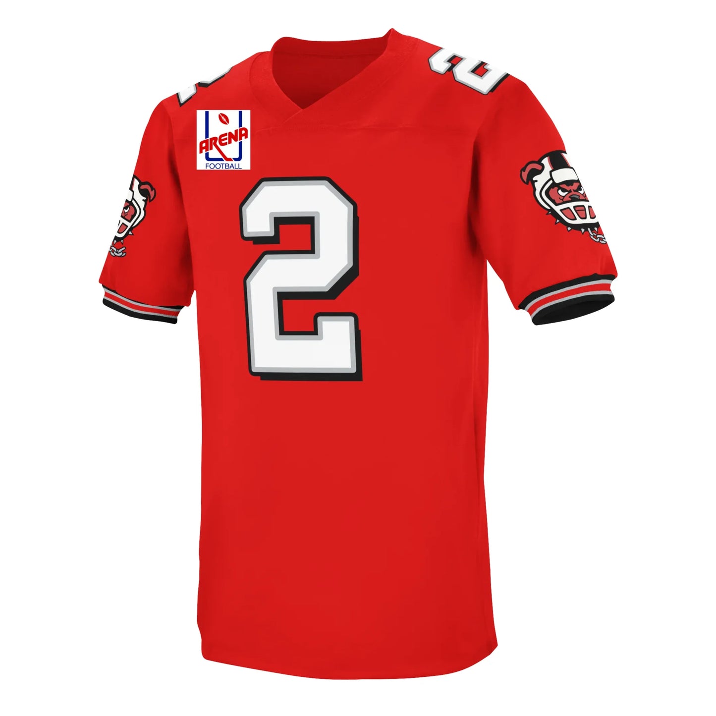 New Jersey Red Dogs AFL Jersey red Royal Retros