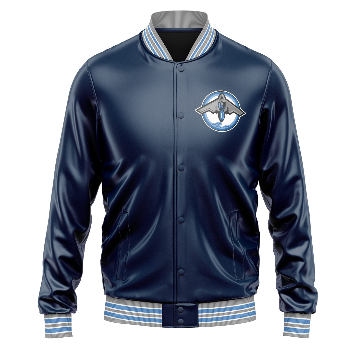 Oceanside Bombers Satin Jacket