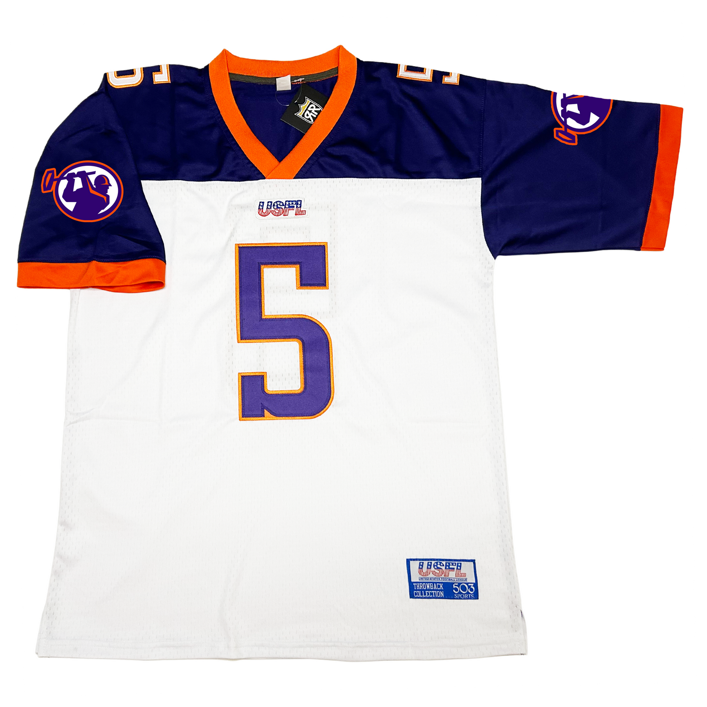 2022-23 Pittsburgh Maulers USFL Jersey - Small / White (2022) - Jerseys