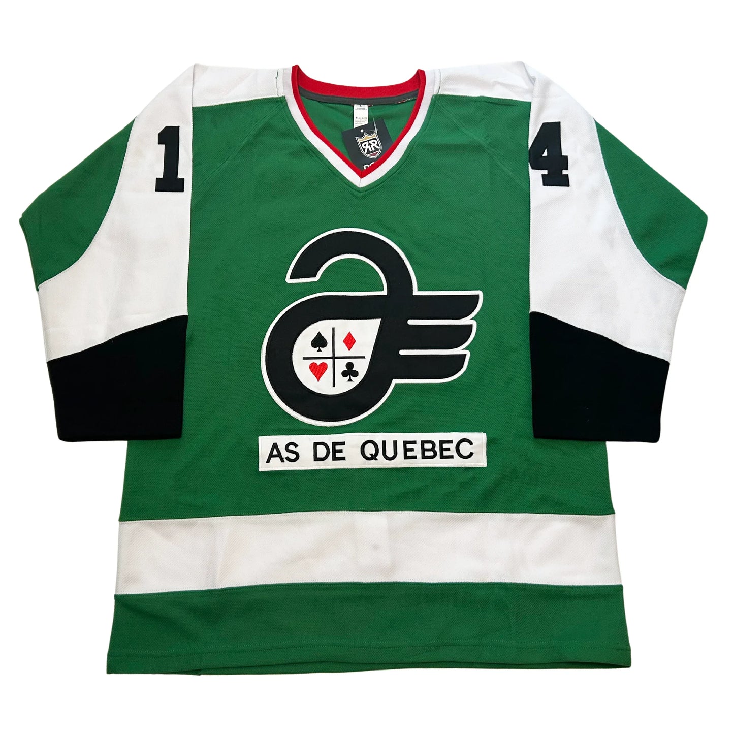 Quebec Aces Jersey - XS / Green - Jerseys