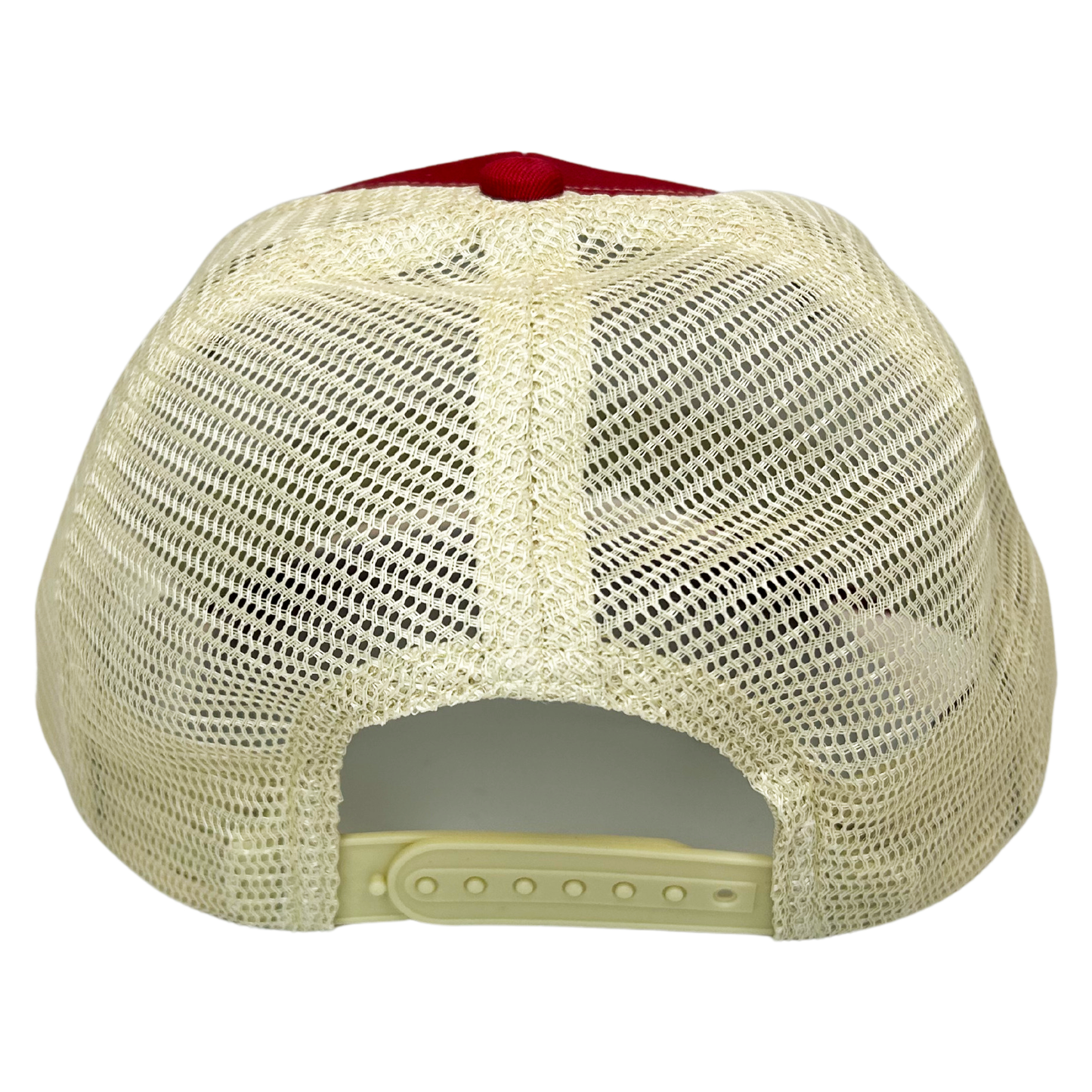 Birmingham Stallions Trucker Cap 1983 back Red with White mesh Royal Retros