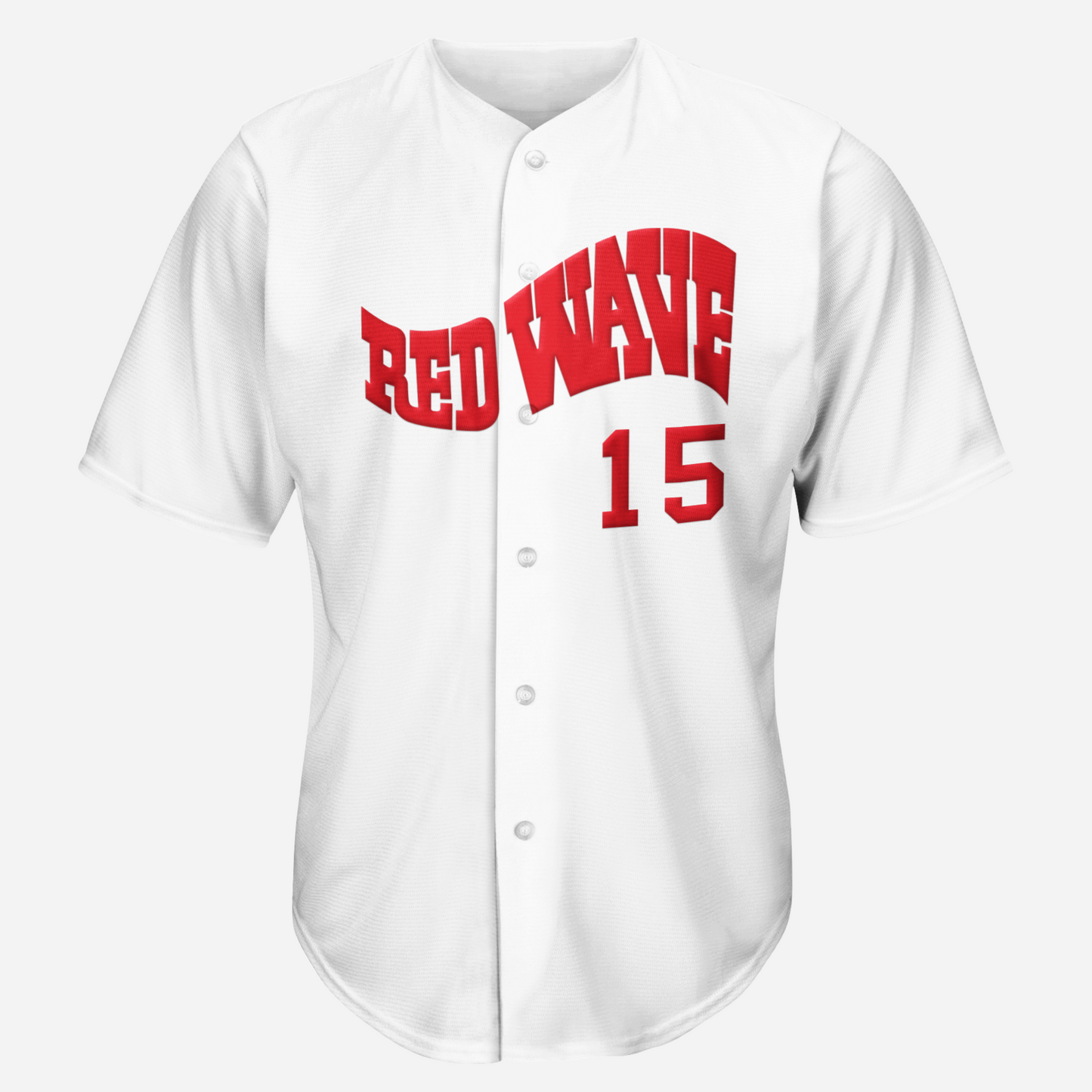 Riverside Red Wave Jersey - Small / White - Jerseys