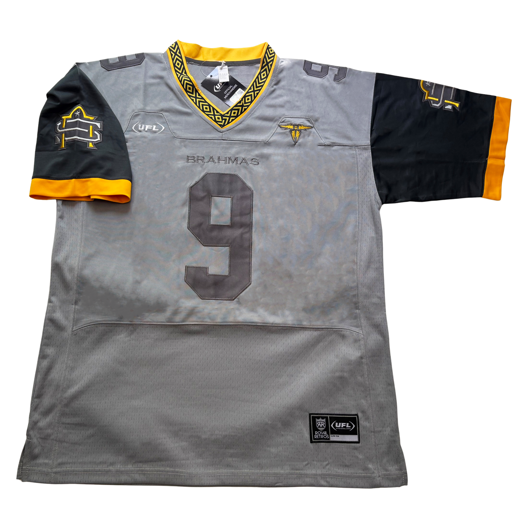 San Antonio Brahmas Horns Forward Jersey | UFL | Royal Retros