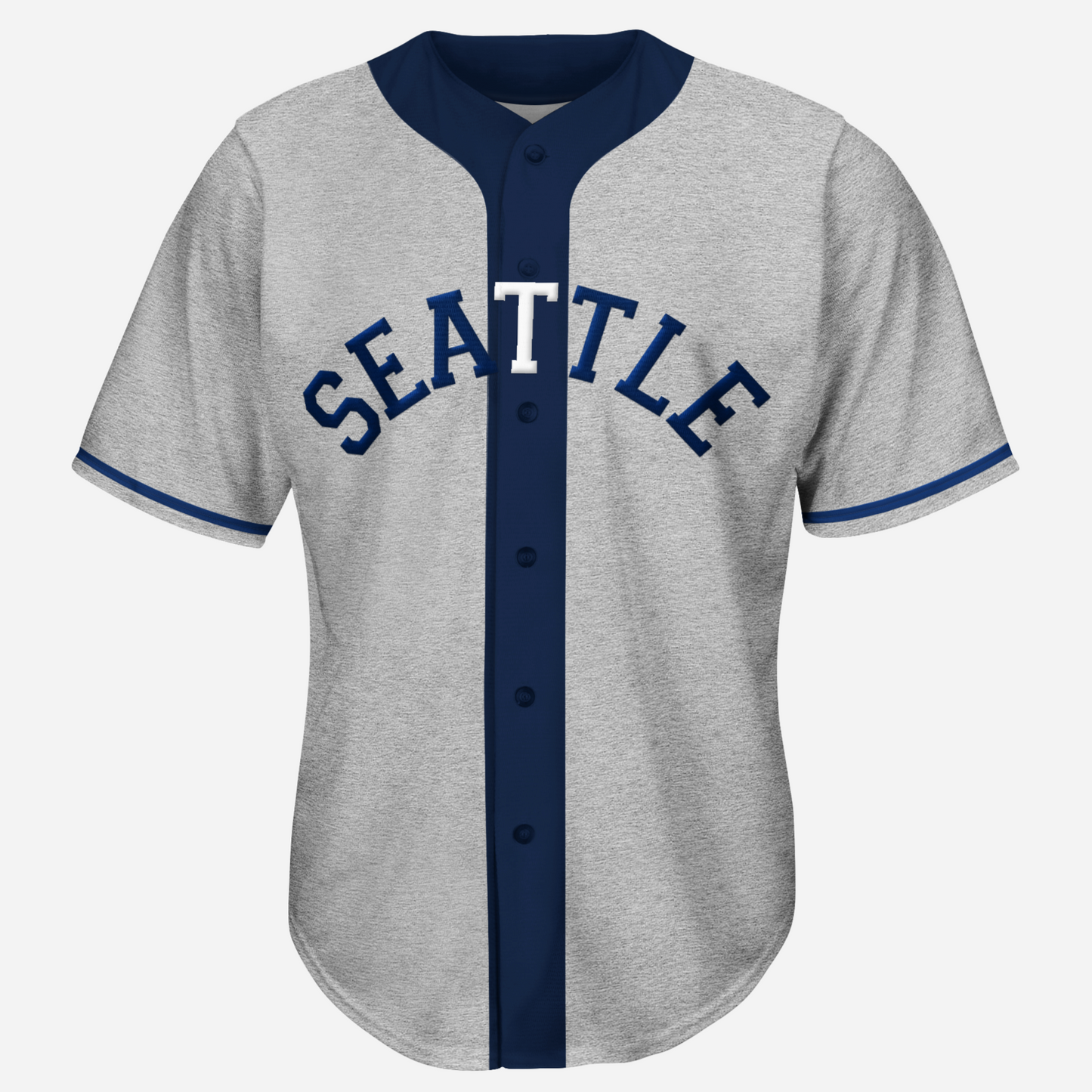 Seattle Turks Jersey - Small / Gray - Jerseys
