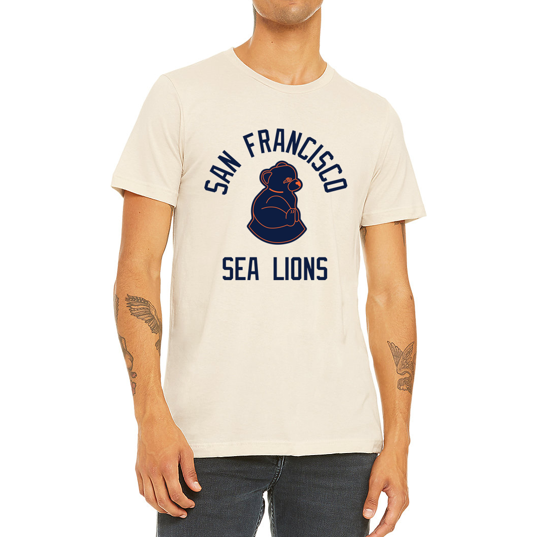 San Francisco Sea Lions NLB Jersey - Cream - 5XL - Royal Retros