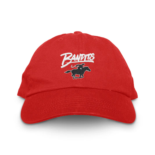 Tampa Bay Bandits Unstructured Hat red Royal Retros