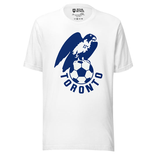 Toronto City T-Shirt White Royal Retros