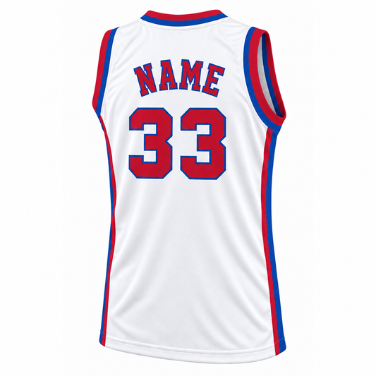 Virginia Squires white back mockup — #33