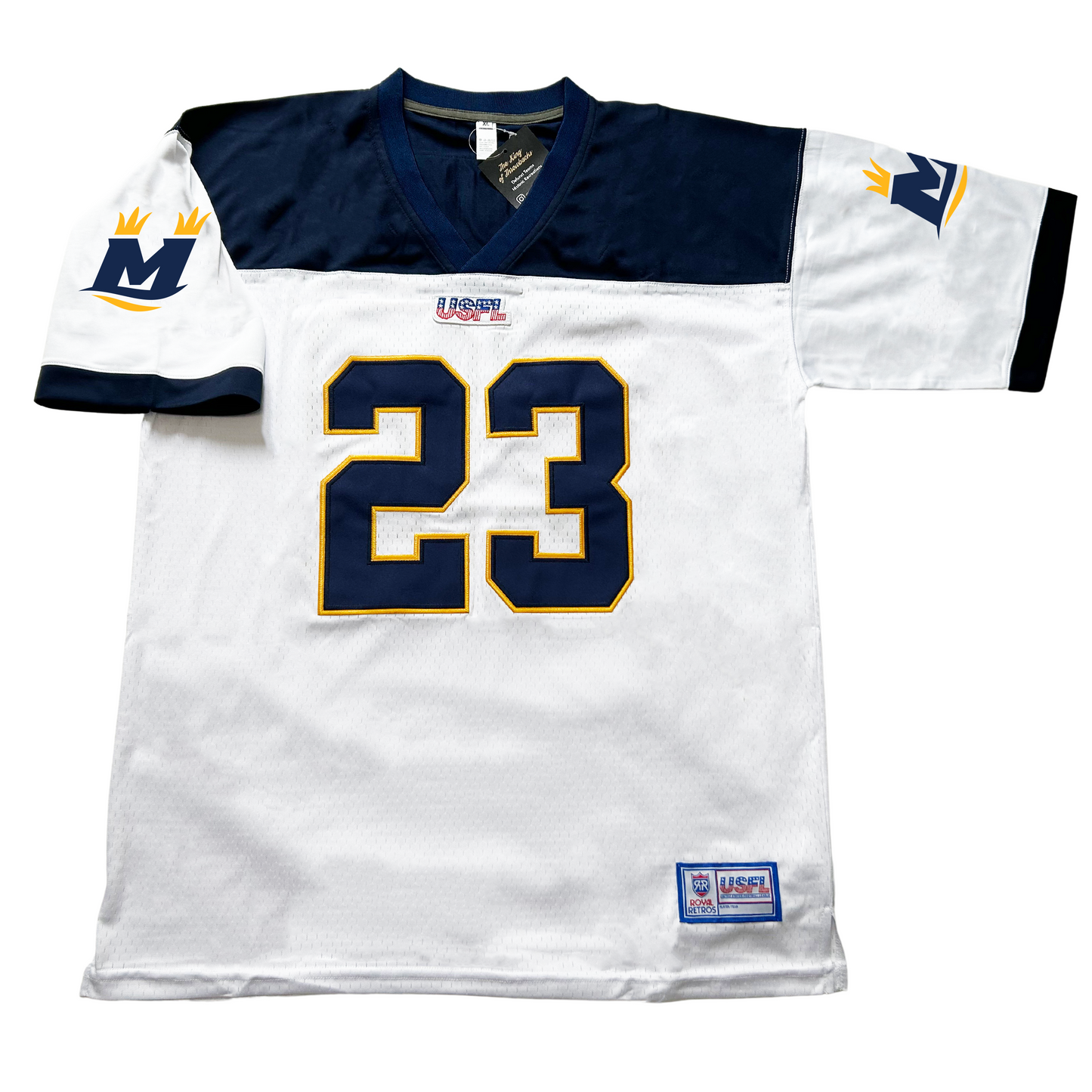 2023 Memphis Showboats USFL Jersey - Small / White - Jerseys