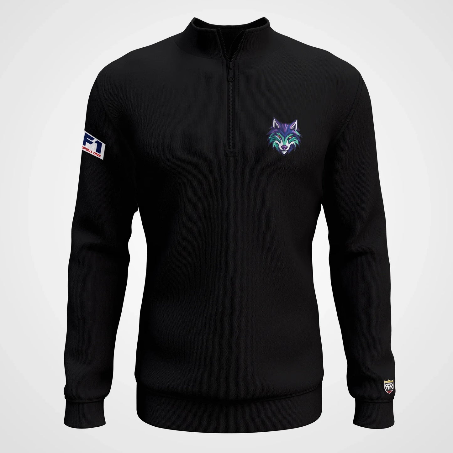 Washington Wolfpack Quarter-Zip Pullover - Black / S - Sweatshirts