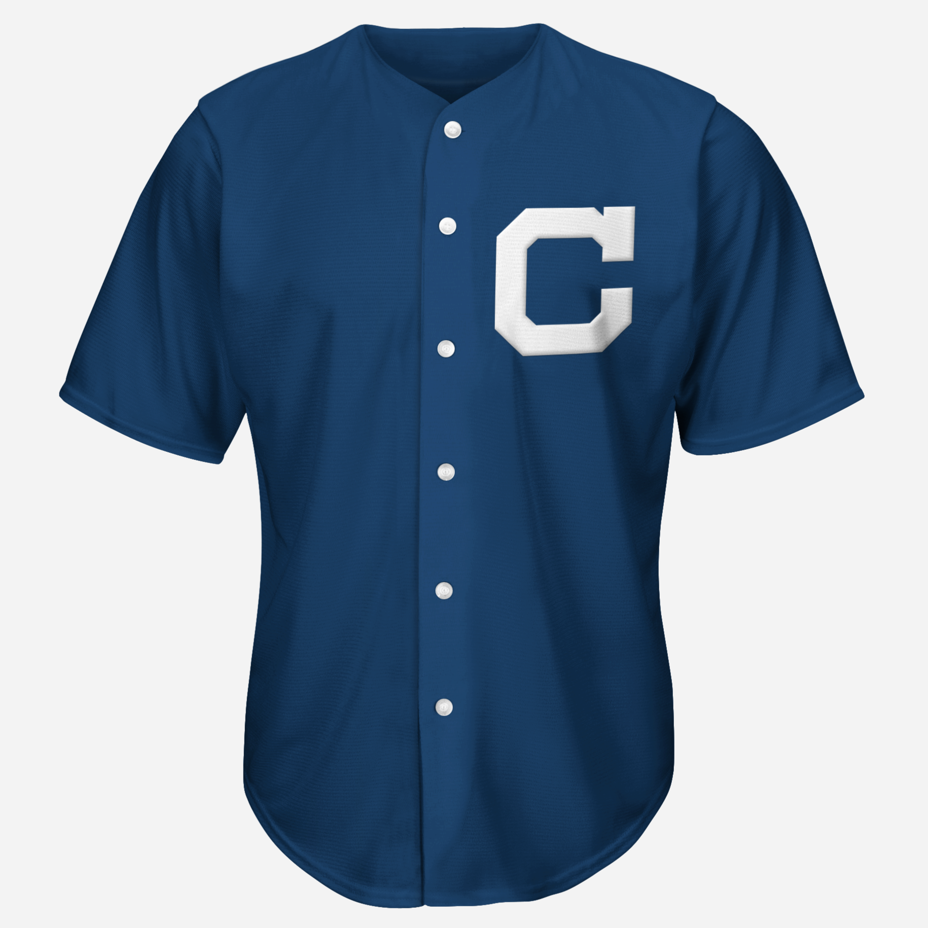 Cleveland Bronchos Jersey Historic Baseball Royal Retros