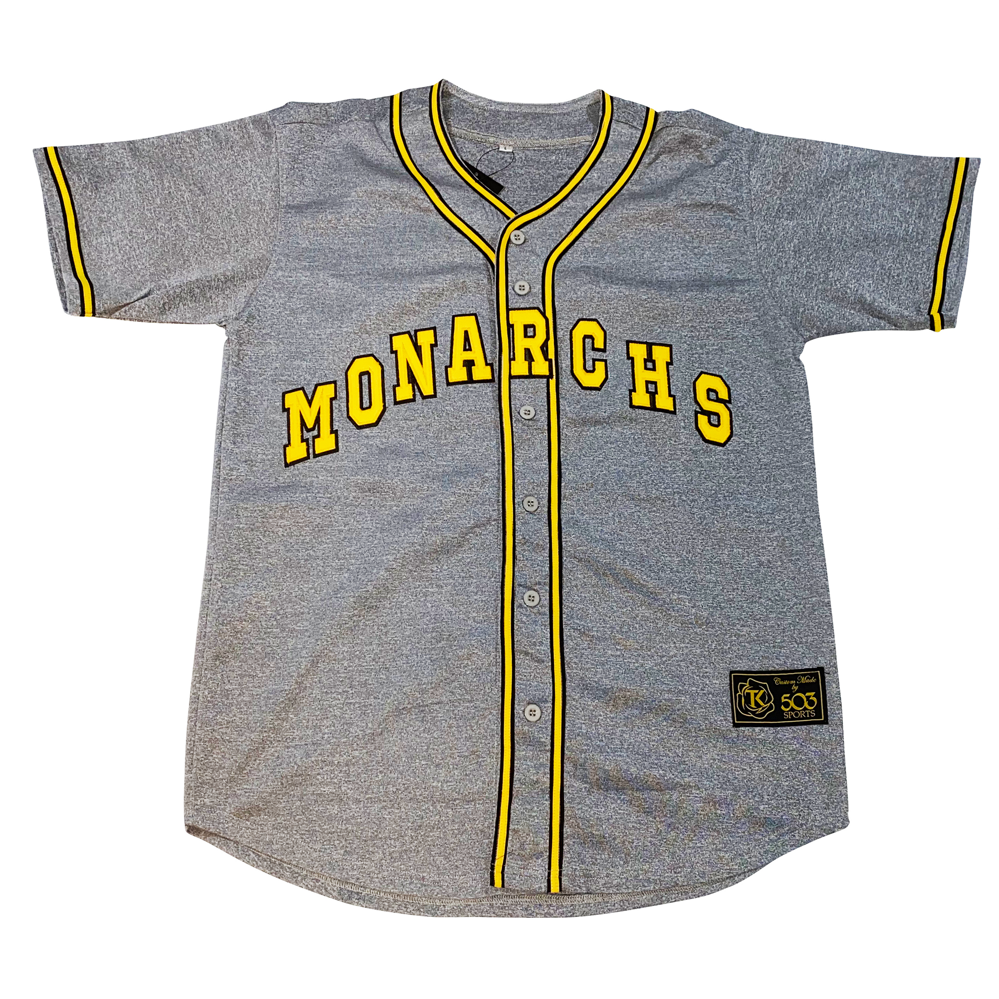 1945 Jackie Robinson Kansas City Monarchs Negro League jersey