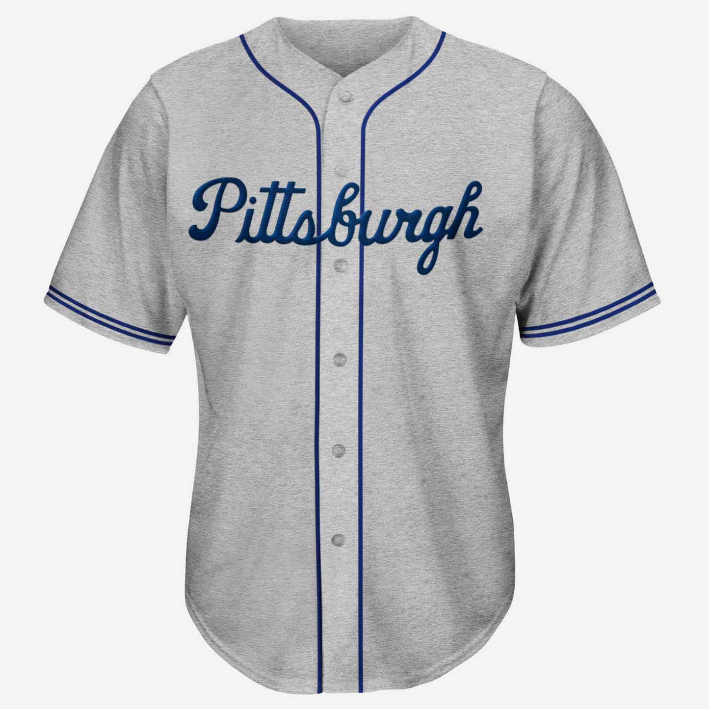 Gray Pittsburgh Baseball Jersey for fans of Pittsburgh baseball style and comfort