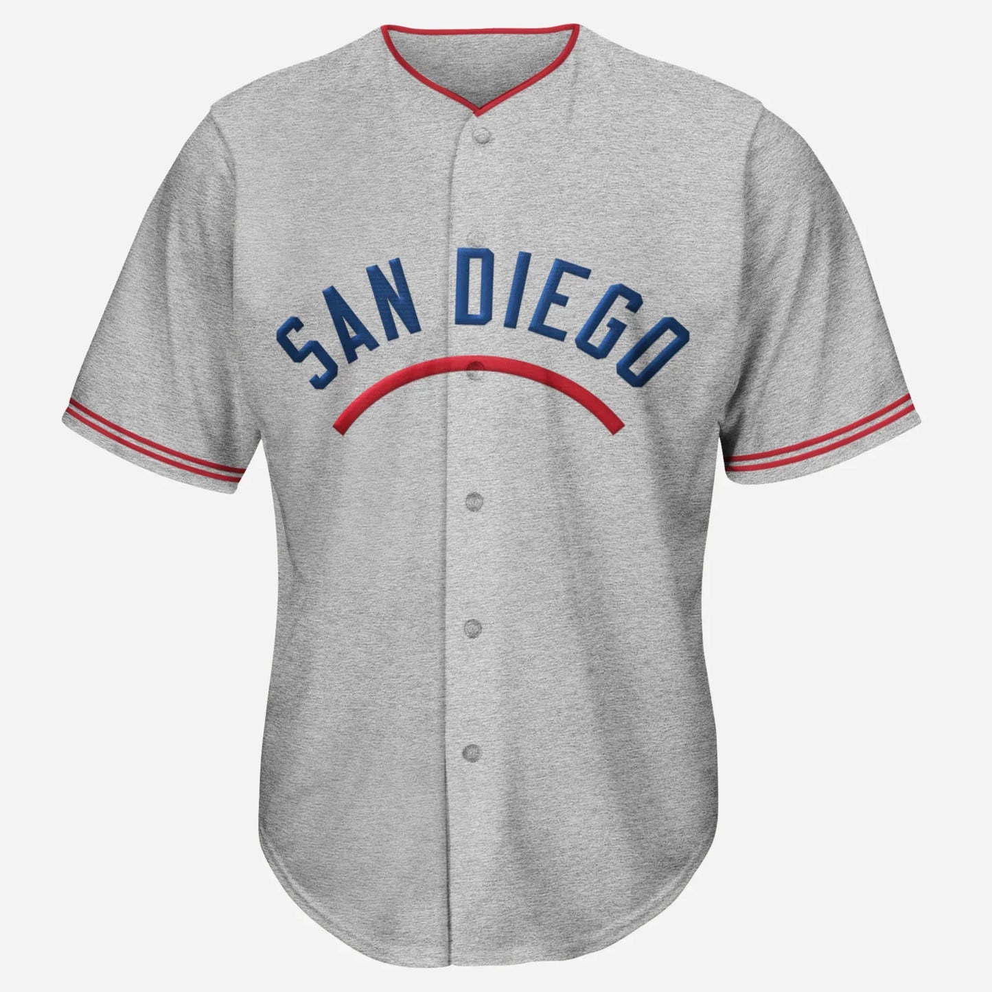 PCL Padres Road Jersey grey Royal Retros