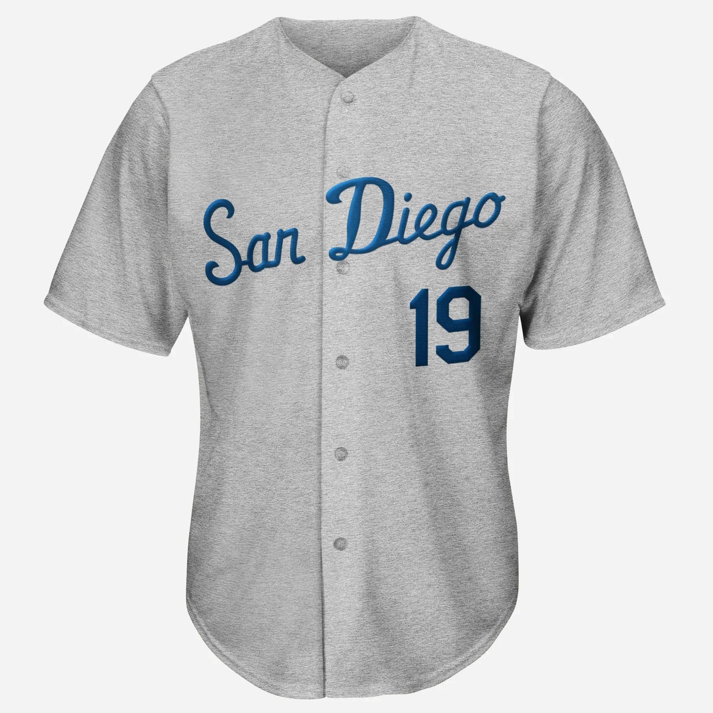 PCL Padres Road Jersey #19 grey Royal Retros