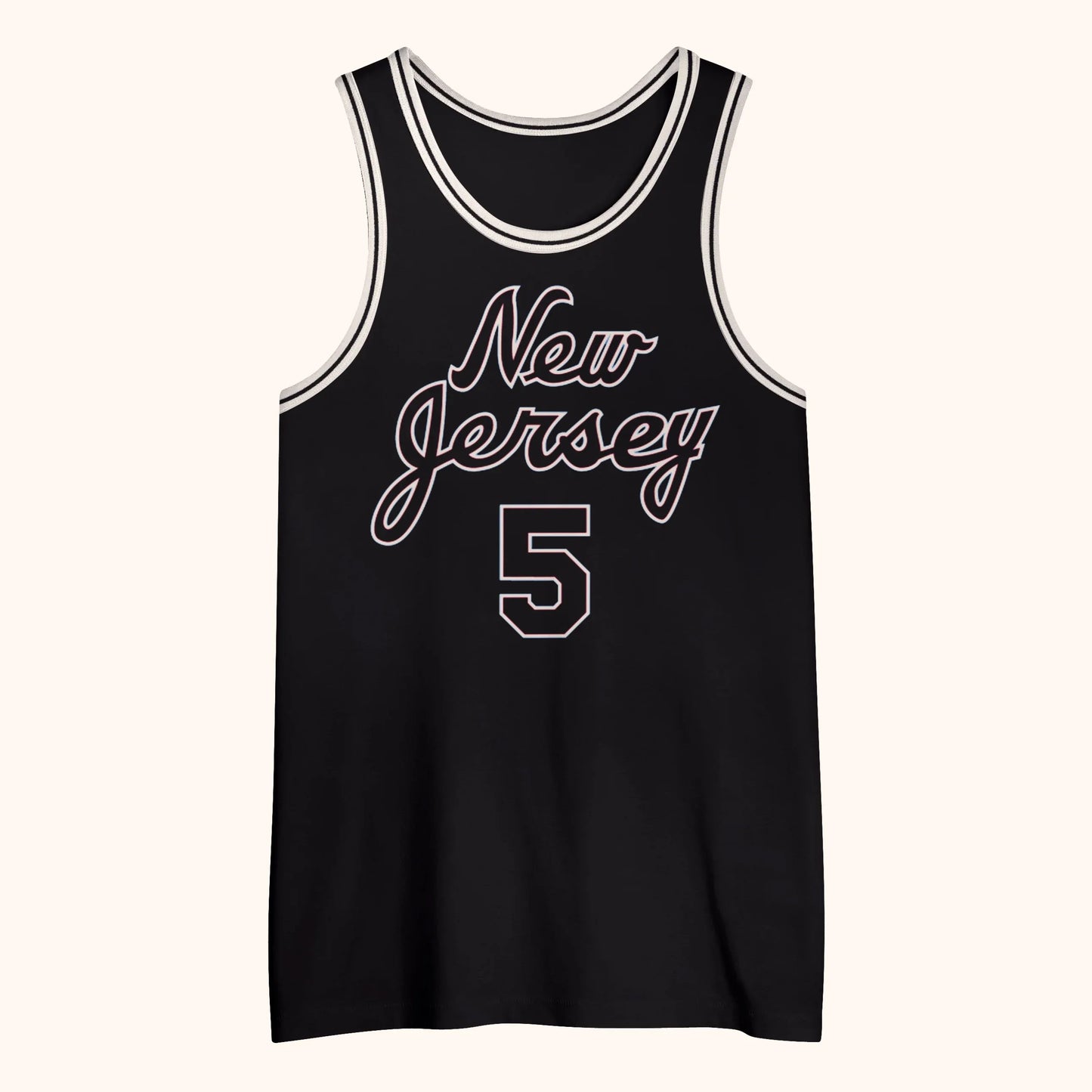New Jersey Basketball Jersey - Small / Black - Jerseys