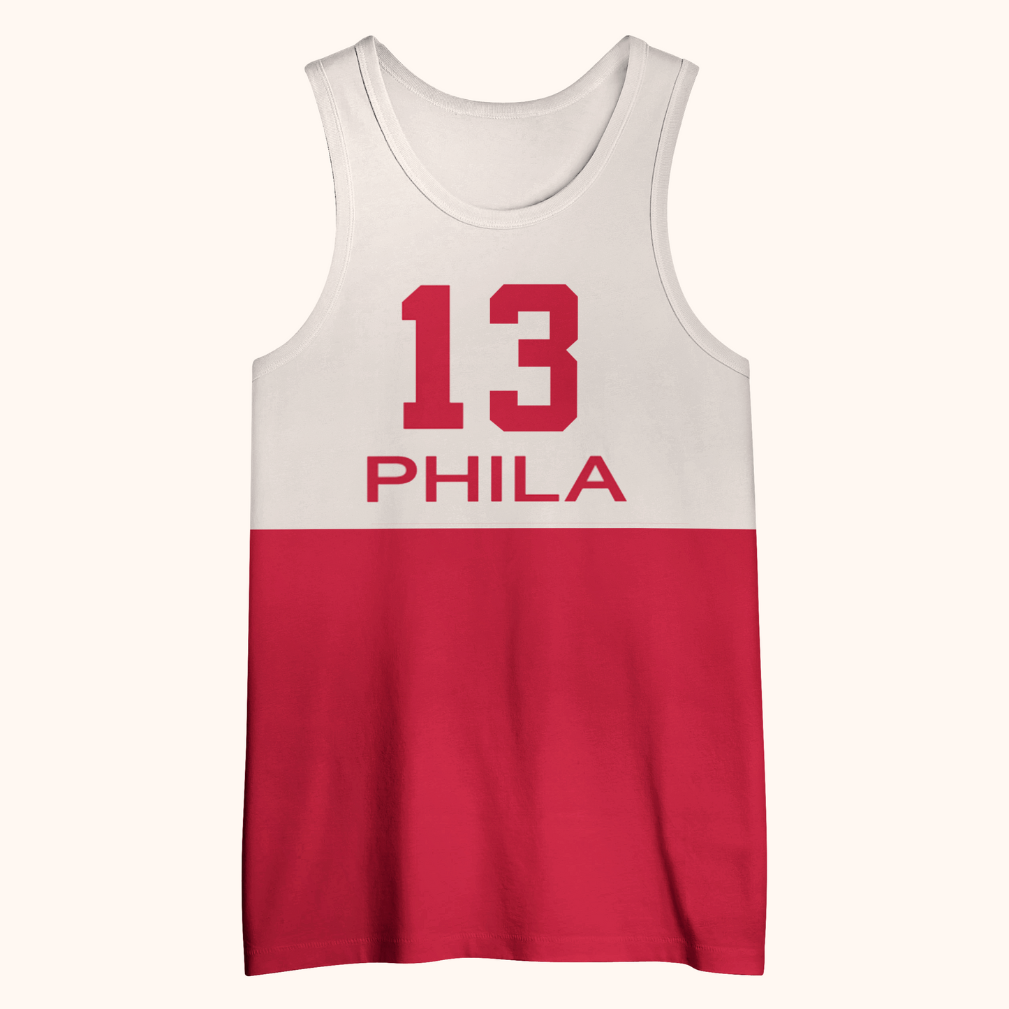 Philadelphia Basketball Jersey - Small / Red - Jerseys