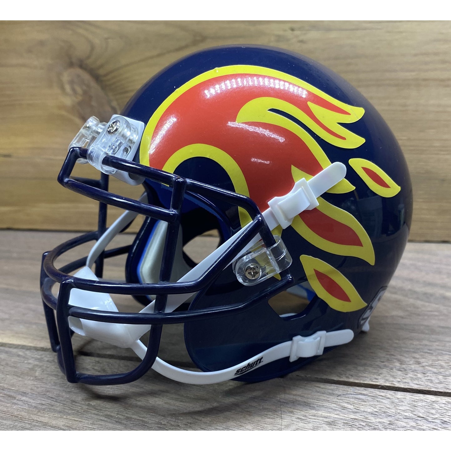 Birmingham Fire Mini Helmet Royal Retros
